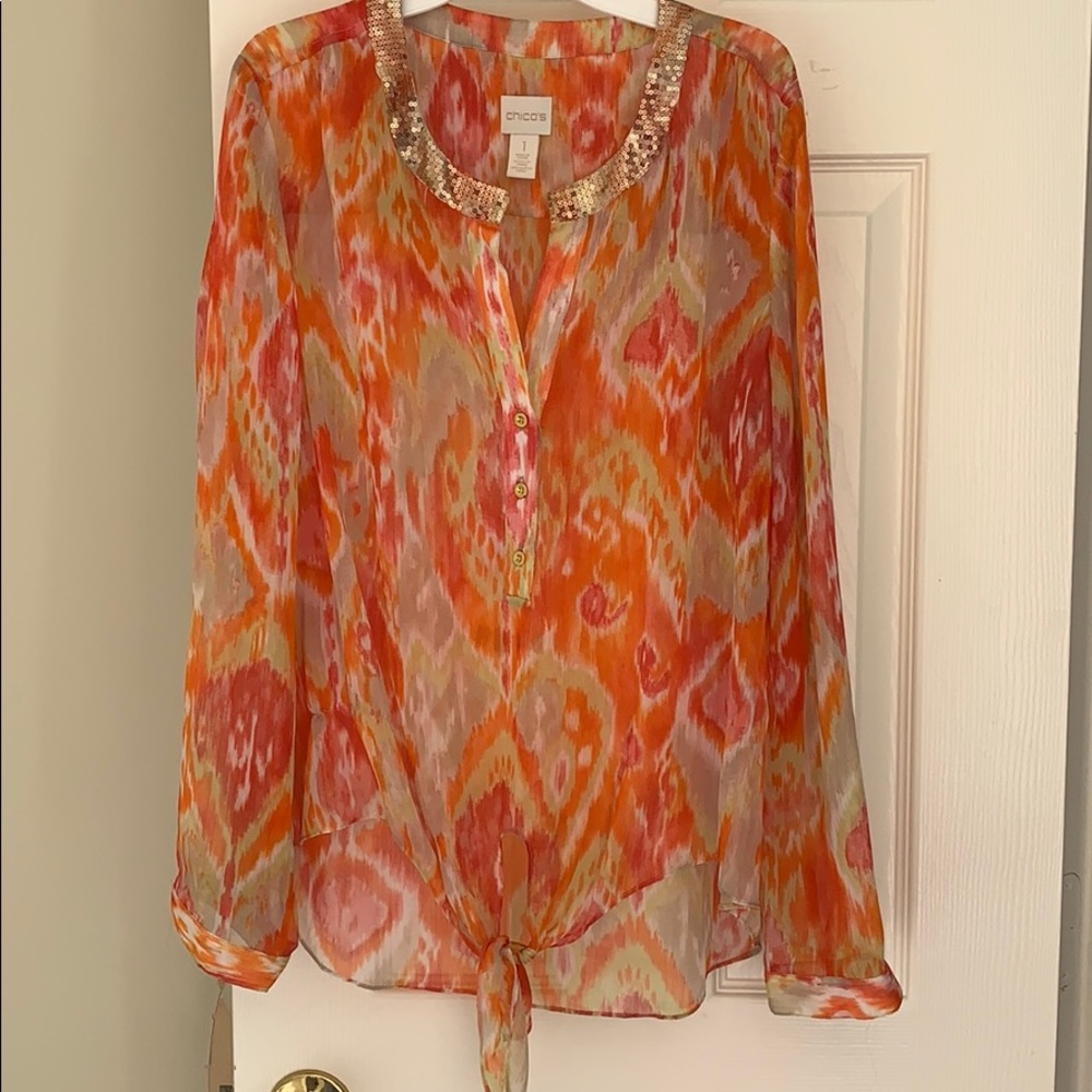 Chico’s top size 1